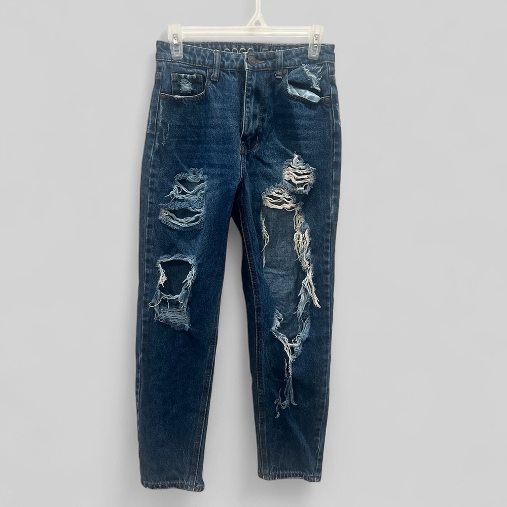 (⭐️ 4/$15) GoGo Distressed Blue Jeans Size 3